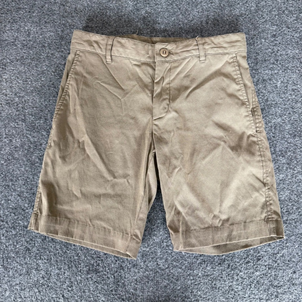 Outlier New Way Short Mens 28 Beige Stretch Nylon Tech Casual Travel Performance
